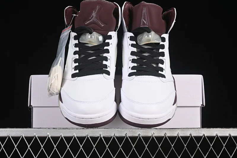 All Categories Air Jordan Jordan Series Basketball Shoes Air Jordan 5 Special Price OG Version A Ma Maniere x Air Jordan 5 Retro "Violet Ore" AJ5 Joe 5 White Wine Red IB1528-100